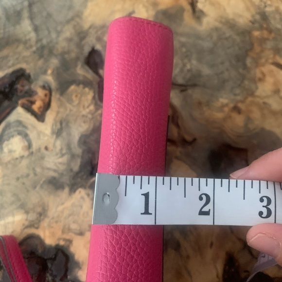 Coach Pink Leather Wristlet Wallet - Picture 8 of 16